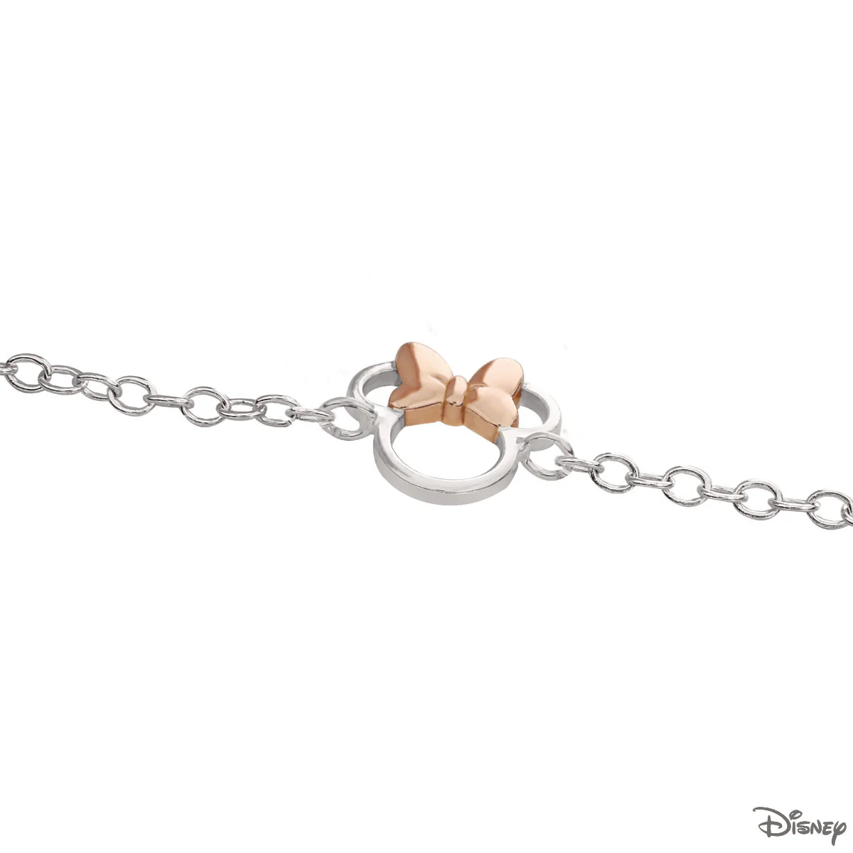 Bransoletka srebrna - Myszka Minnie - Disney - Image 2
