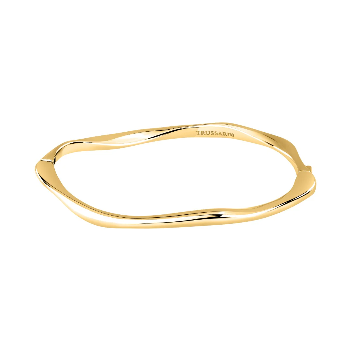 Bransoletka stalowa sztywna - Trussardi T-Design
