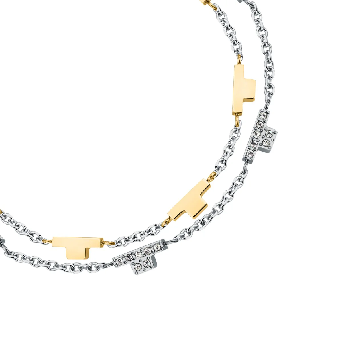 Bransoletka stalowa - Trussardi T-Logo - Image 3