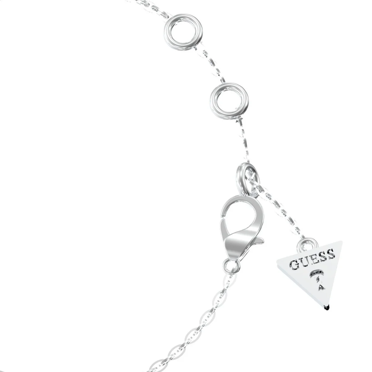 Bransoletka stalowa z cyrkoniami - Guess Jewellery - Image 4