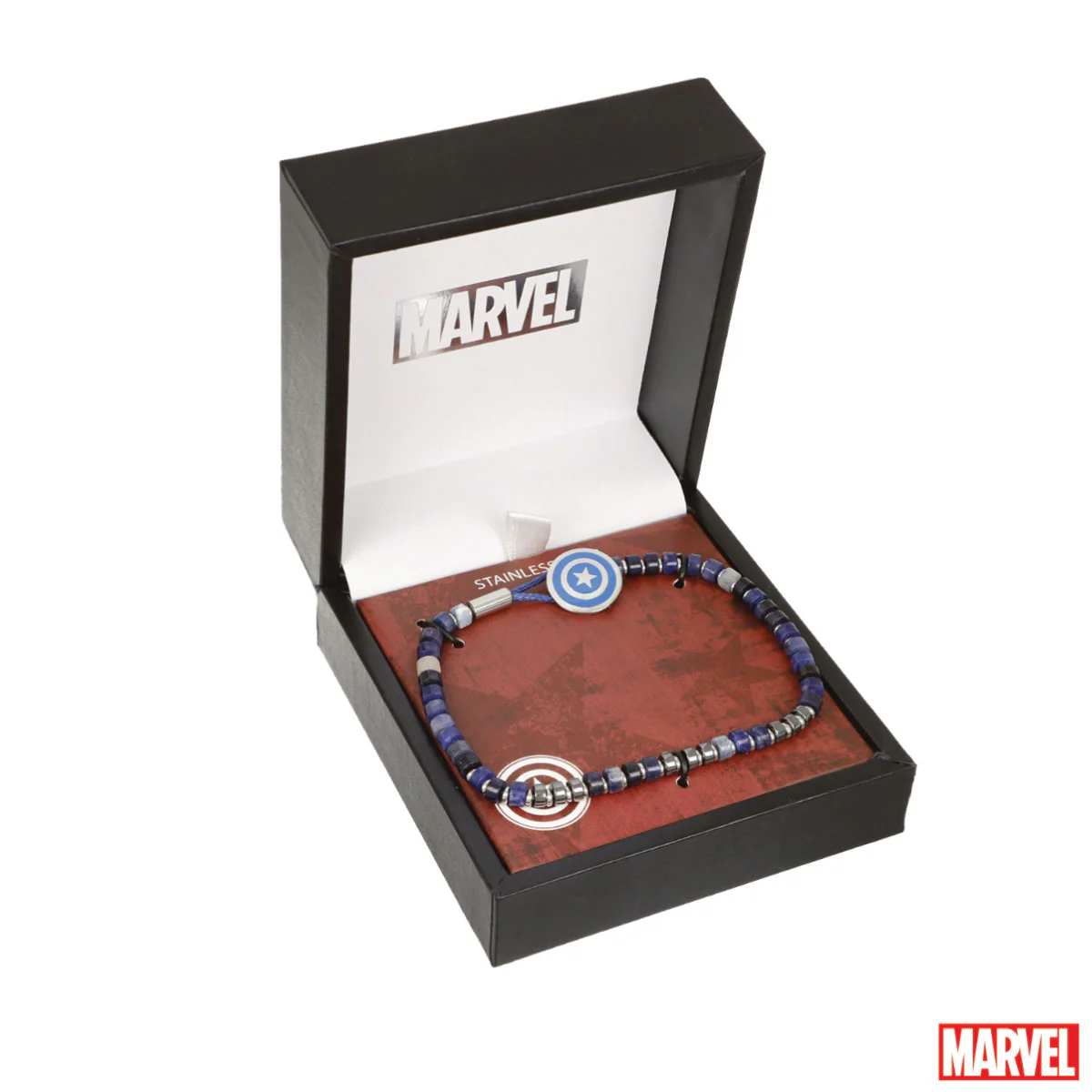 Bransoletka z niebieskimi koralikami - Kapitan Ameryka - Marvel - Image 2
