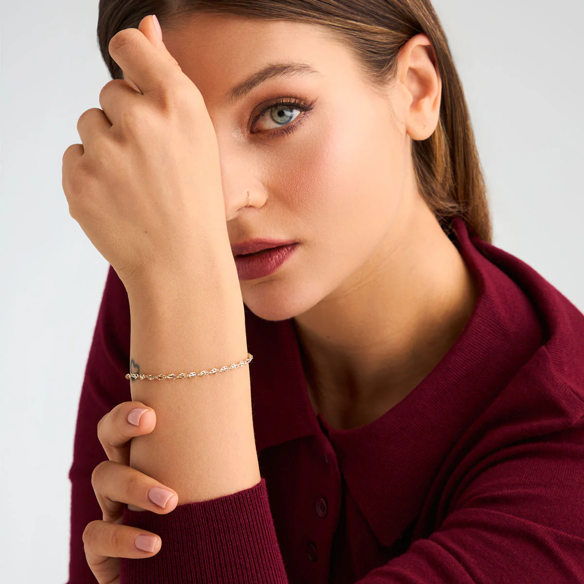 Bransoletka złota - Image 2