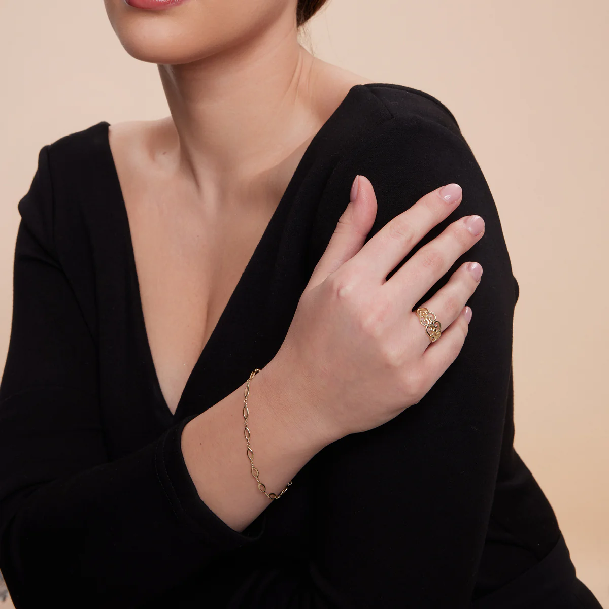 Bransoletka złota - Image 2