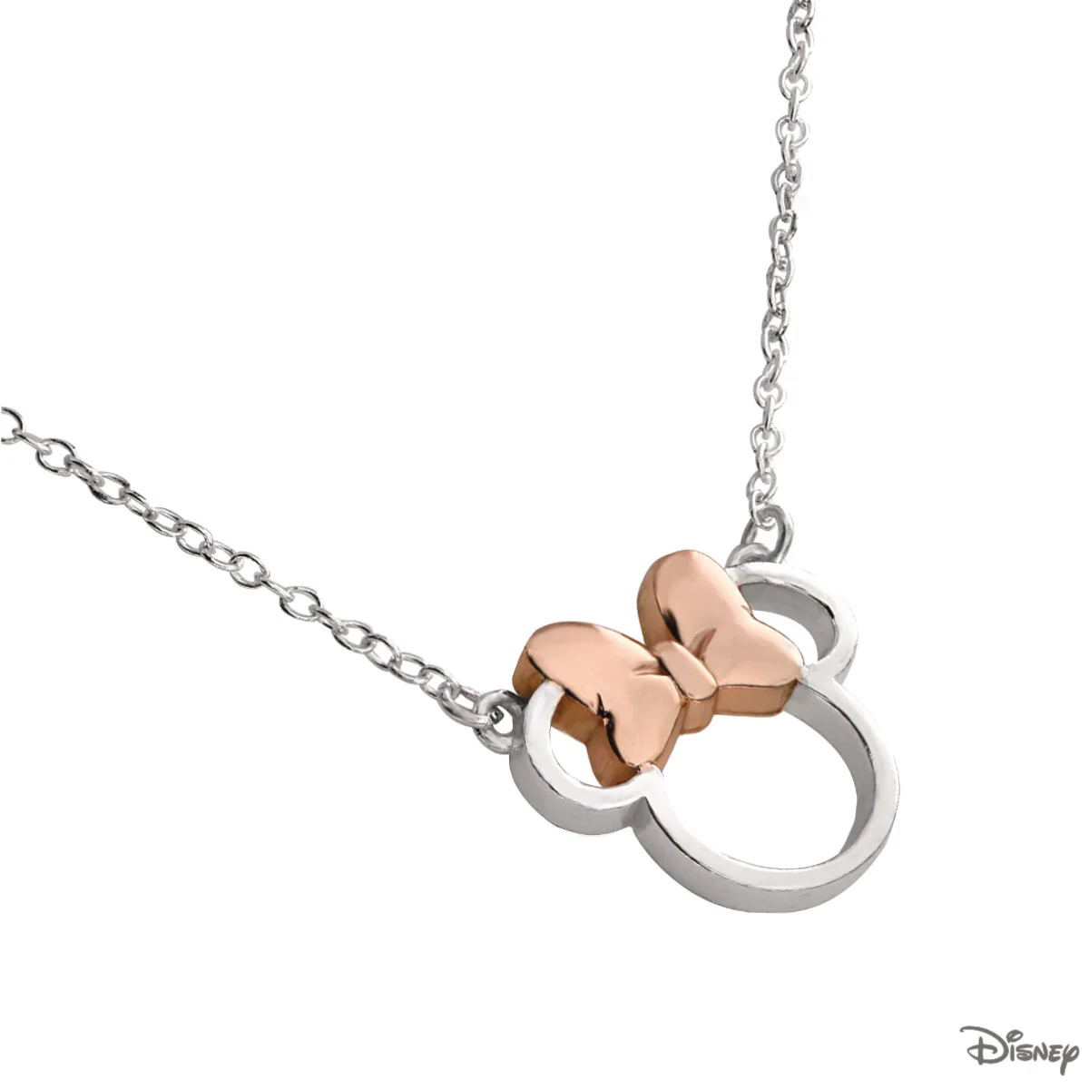 Naszyjnik srebrny - Myszka Minnie - Disney - Image 2