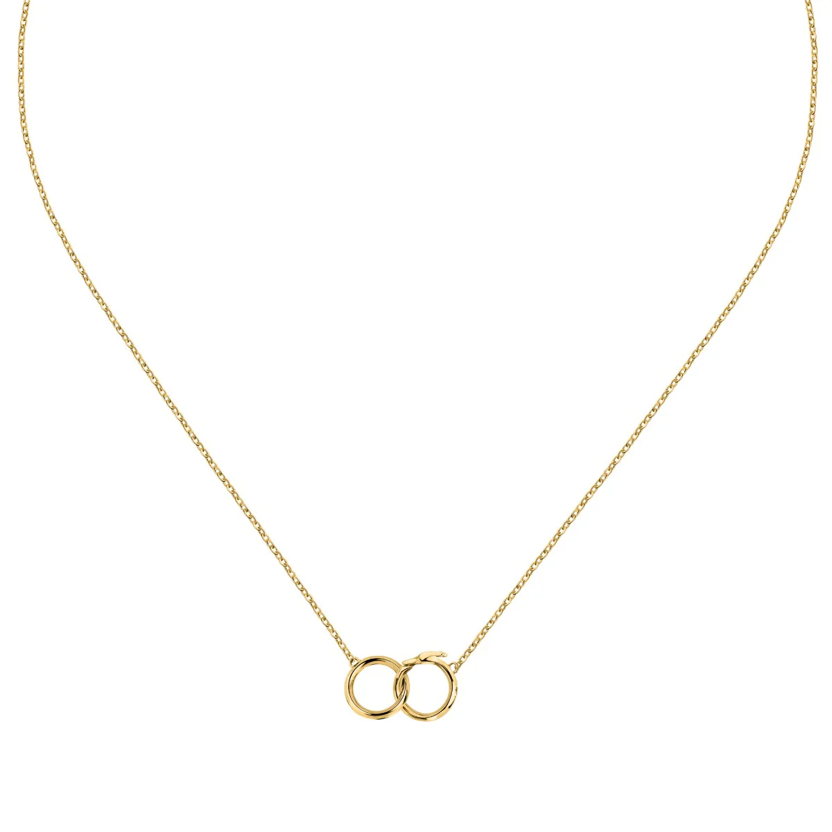 Naszyjnik stalowy - koła - Trussardi T-Heritage Pendant