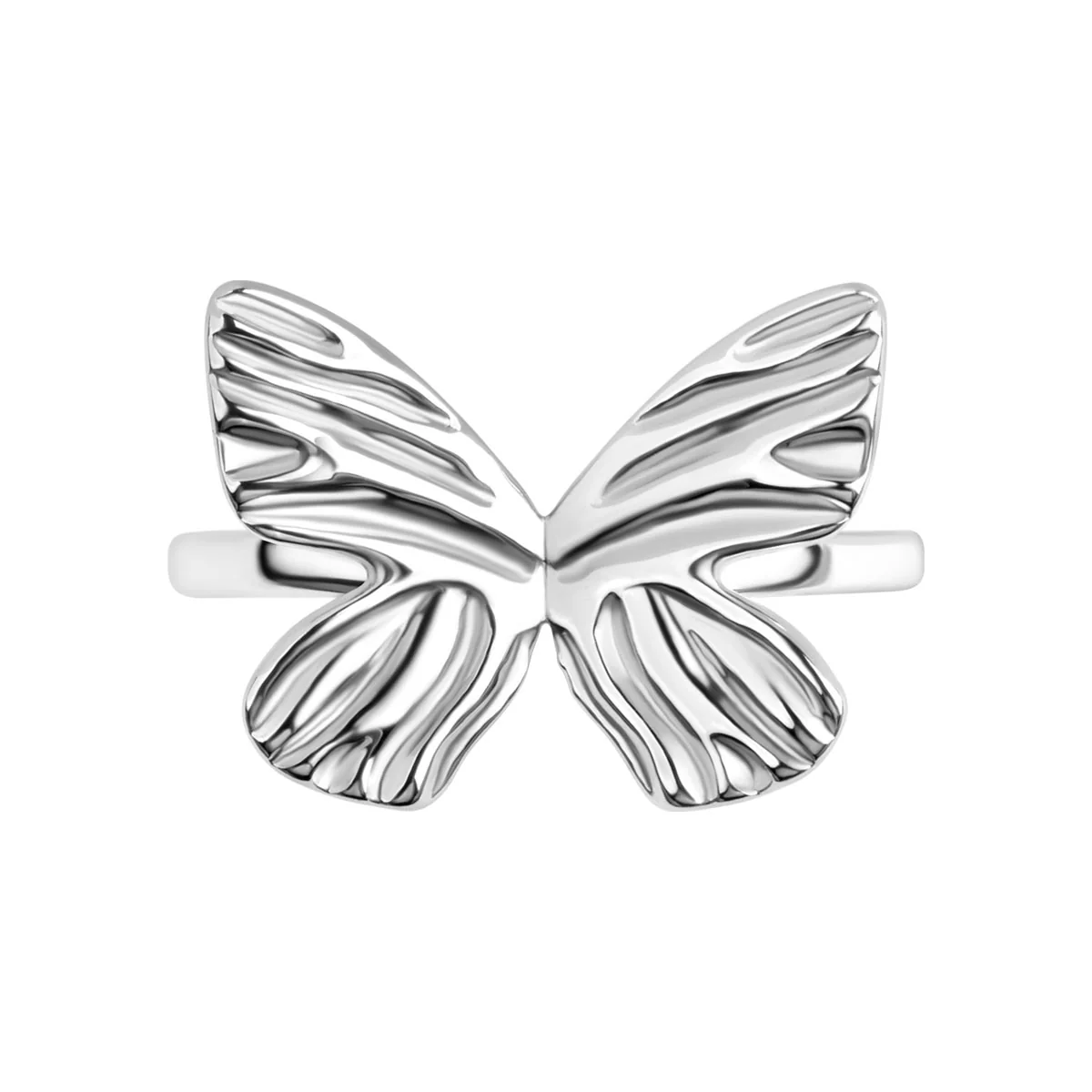 Pierścionek srebrny - motyl - Image 3