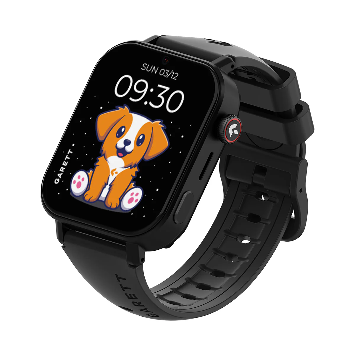 Smartwatch na czarnym pasku - Garett Kids Rel 4G - Image 4