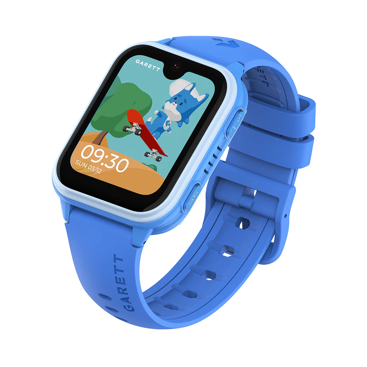 Smartwatch na niebieskim pasku - Garett Kids Vibe 4G - Image 4