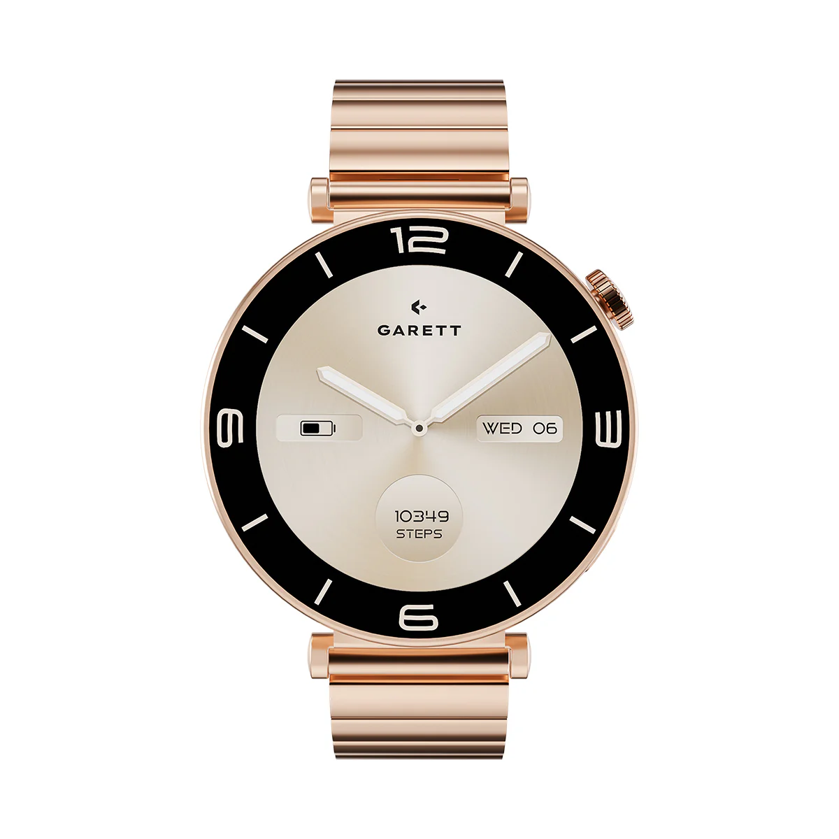 Smartwatch na różowej bransolecie - Garett Rose