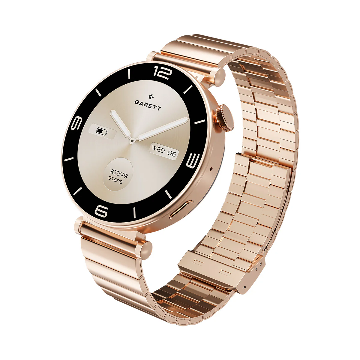Smartwatch na różowej bransolecie - Garett Rose - Image 4