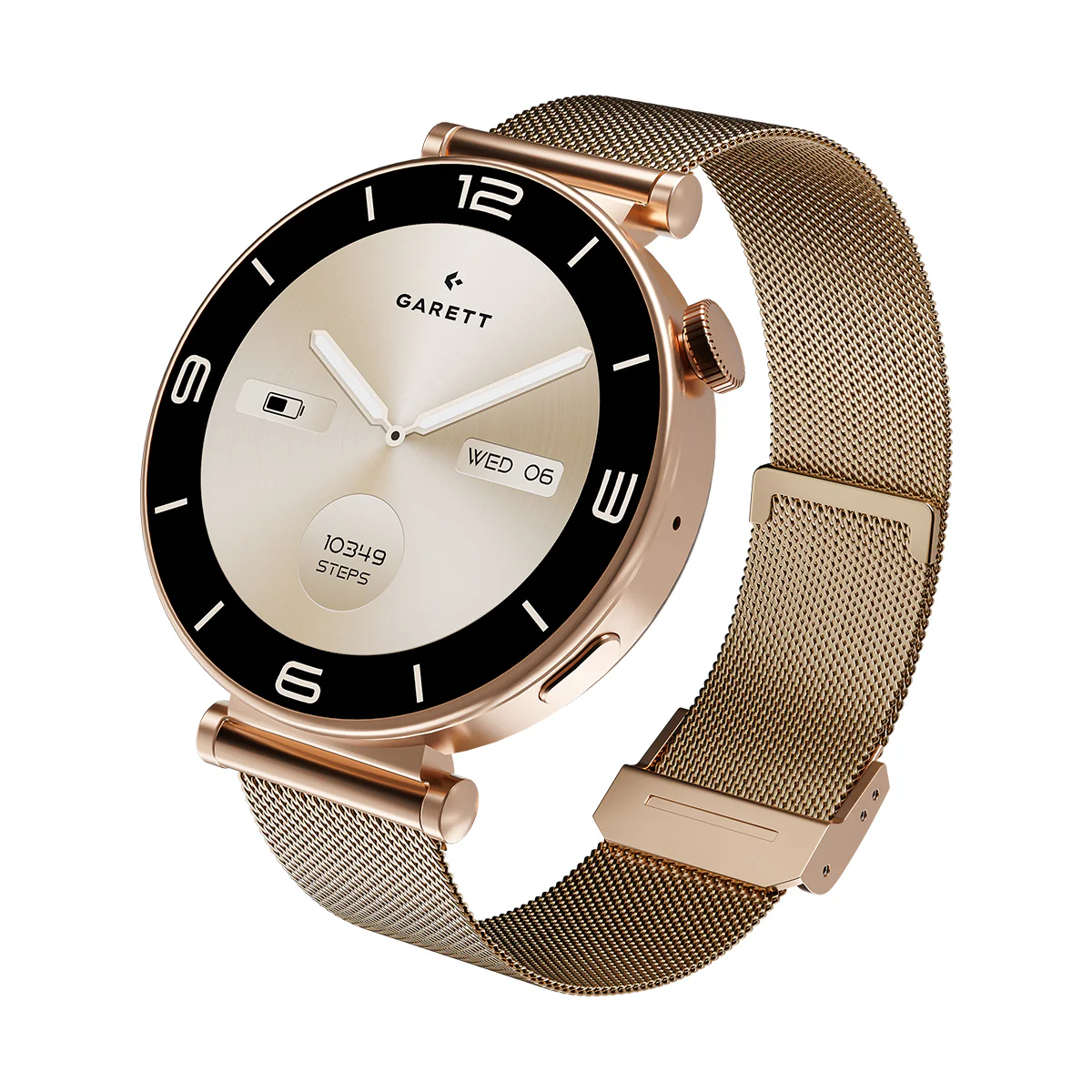 Smartwatch na różowej bransolecie - Garett Rose - Image 4