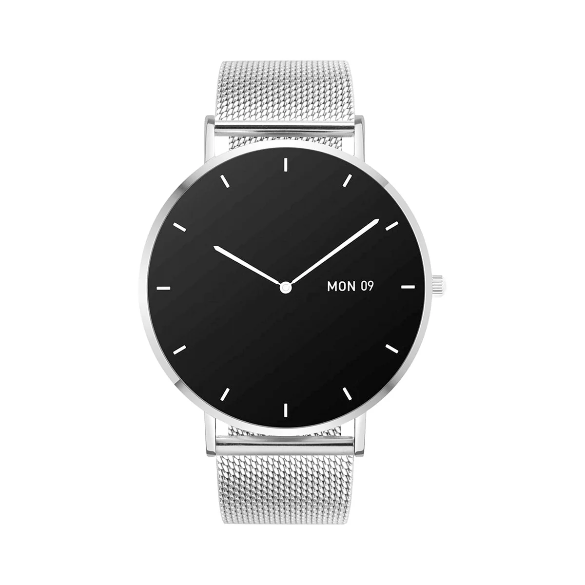 Smartwatch na srebrnej bransolecie - Garett Verona