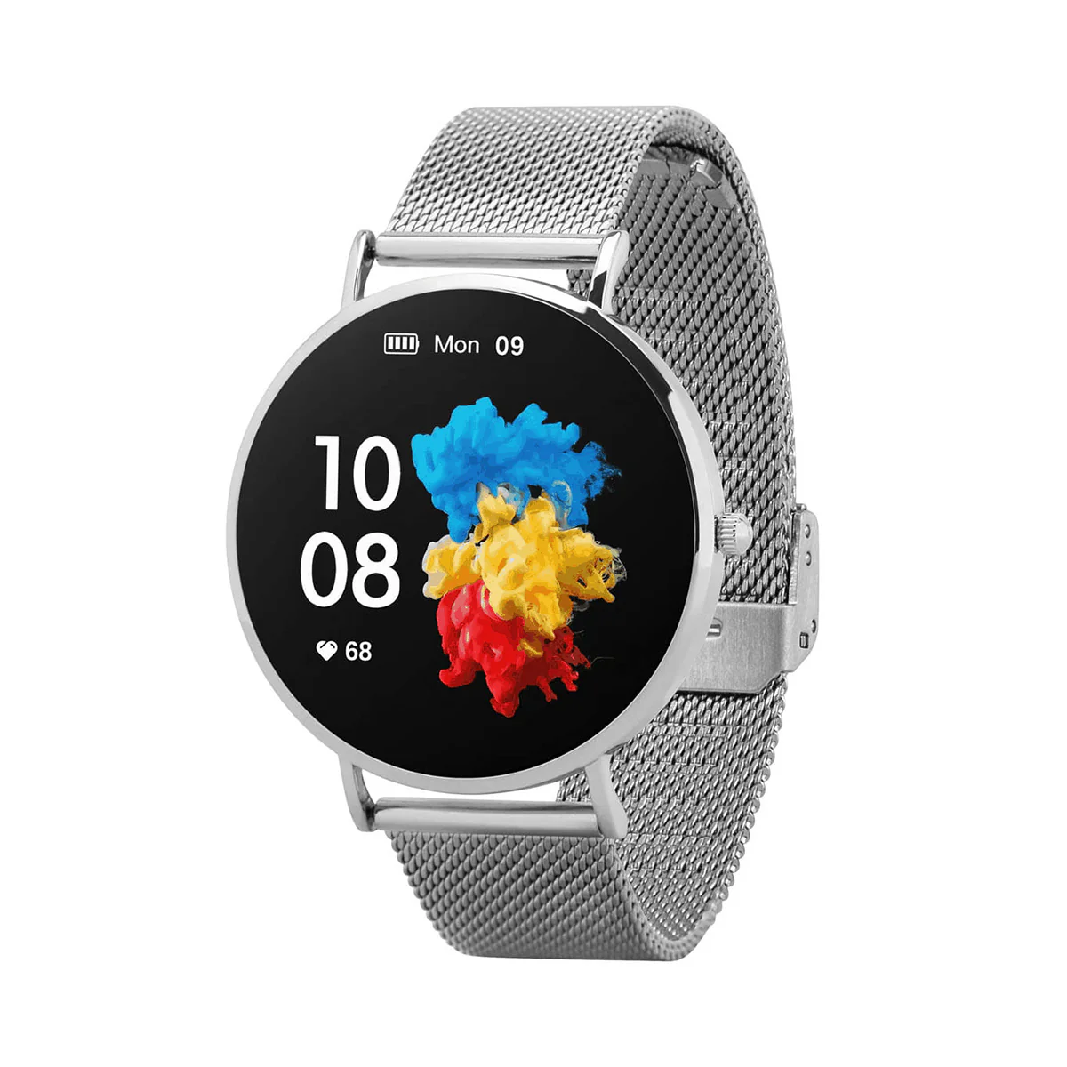 Smartwatch na srebrnej bransolecie - Garett Verona - Image 3