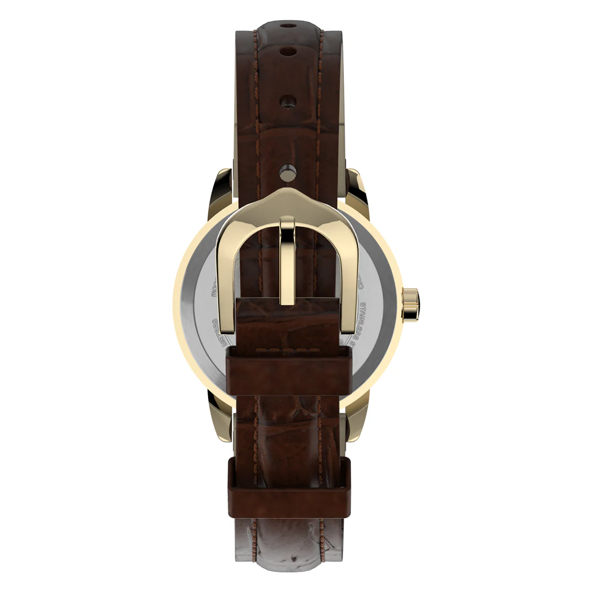 Zegarek na brązowym pasku - Timex Eeasy Reader Classic - Image 2