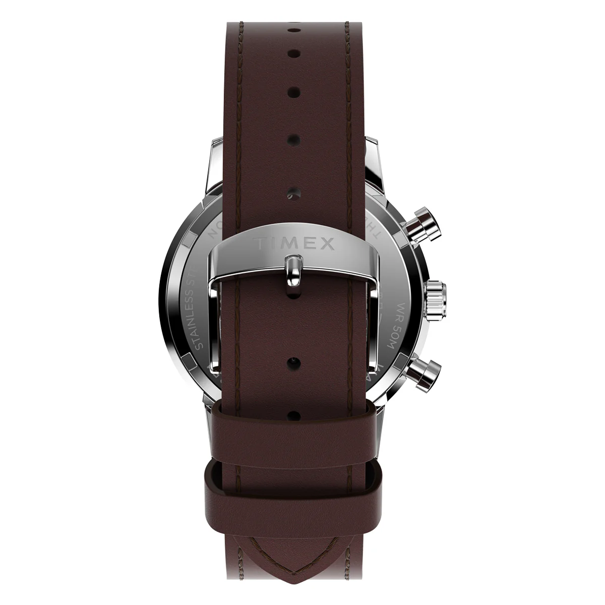 Zegarek na brązowym pasku - Timex Marlin - Image 3