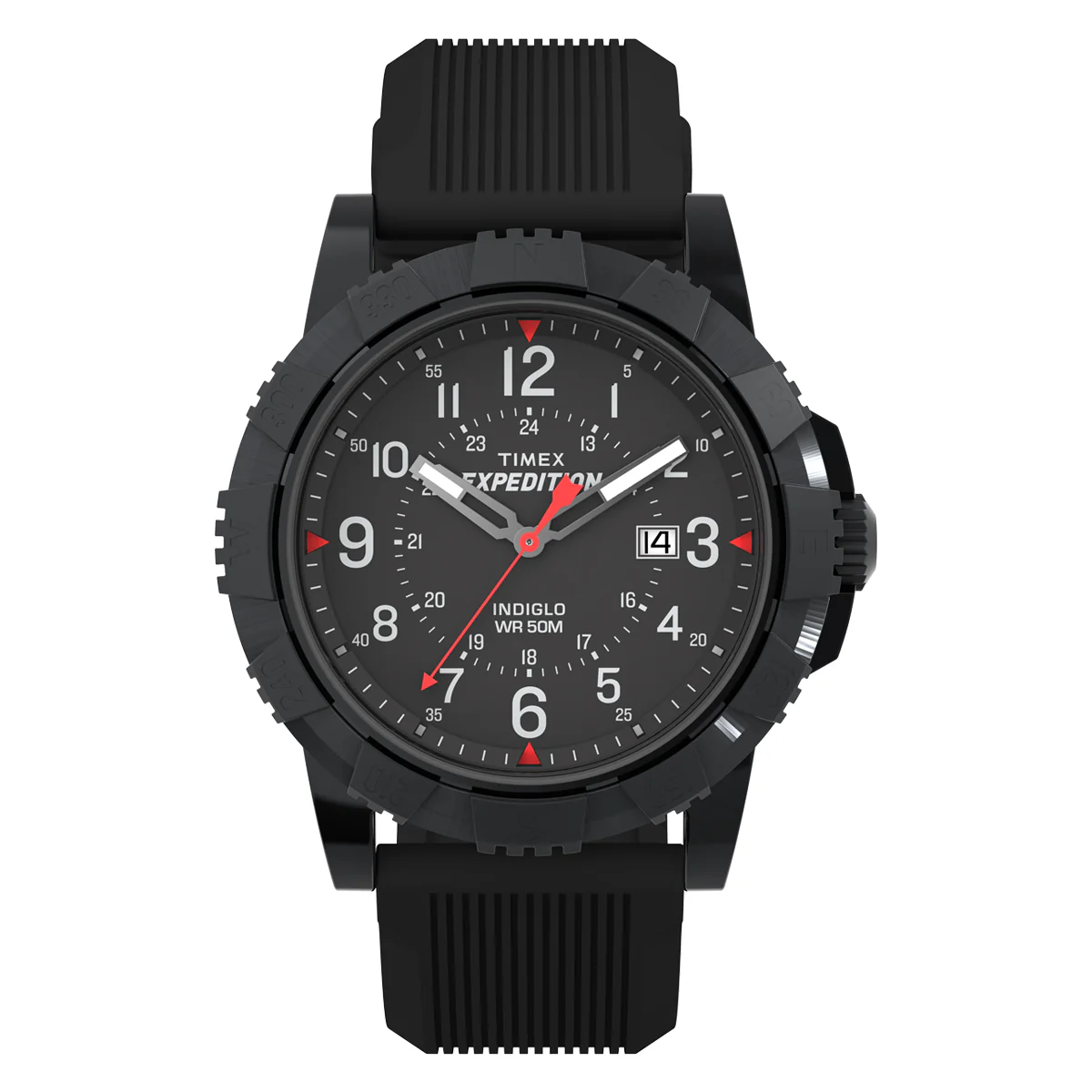 Zegarek na czarnym pasku - Timex Ridge