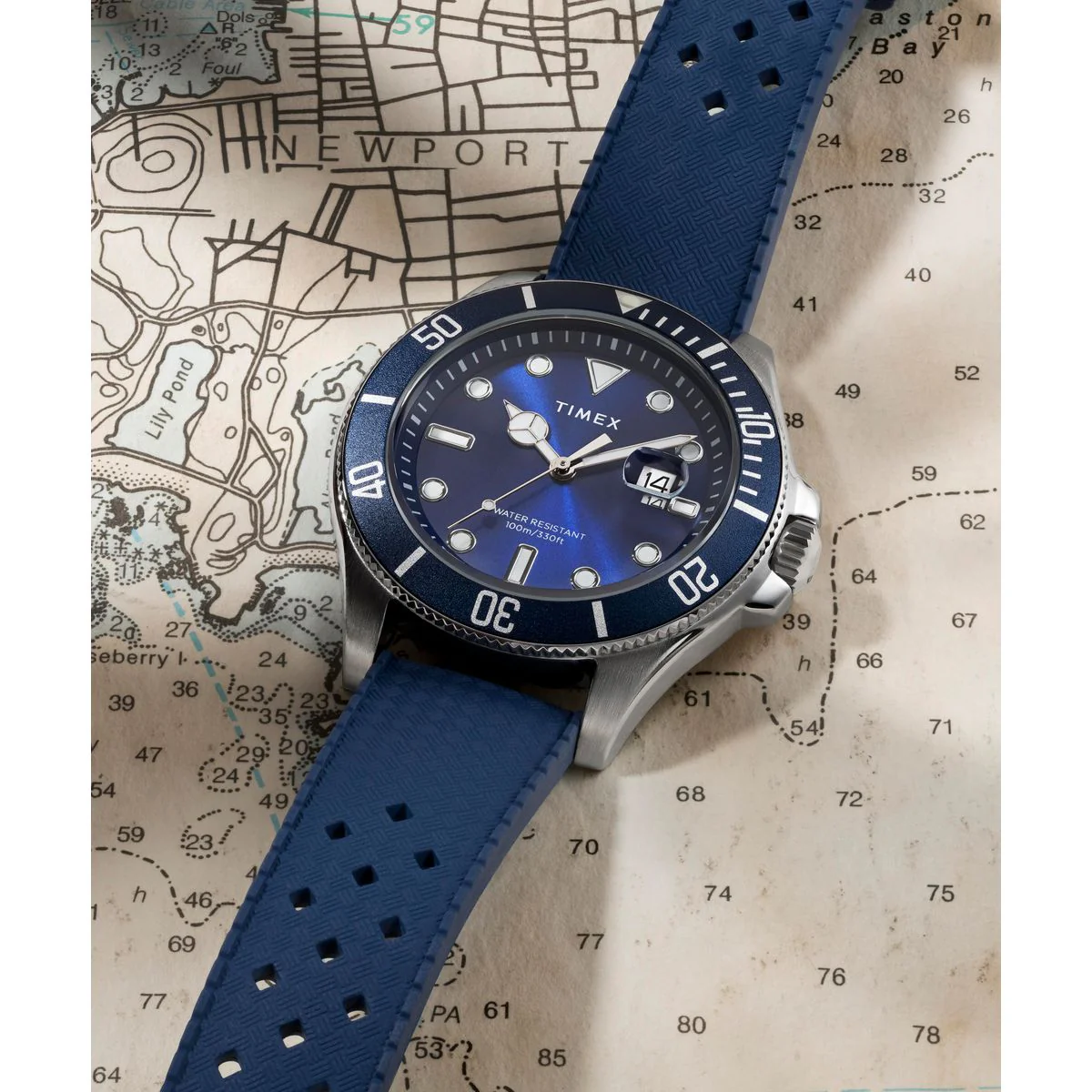Zegarek na granatowym pasku - Timex Harborside Coast - Image 4