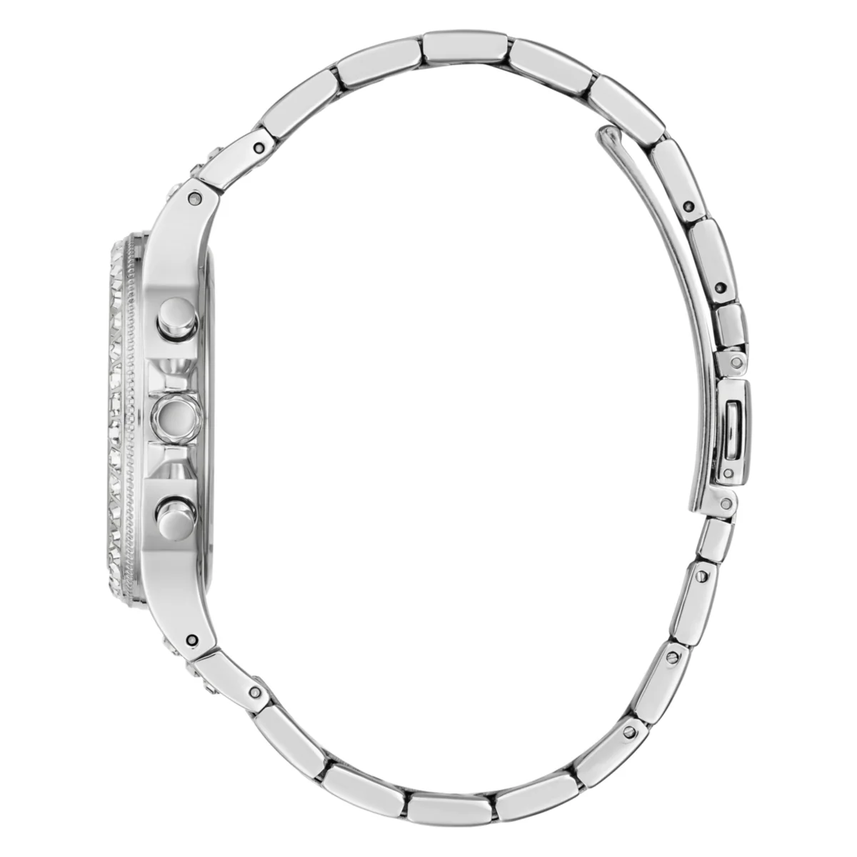 Zegarek na srebrnej bransolecie - Guess Sport Moonlight - Image 5