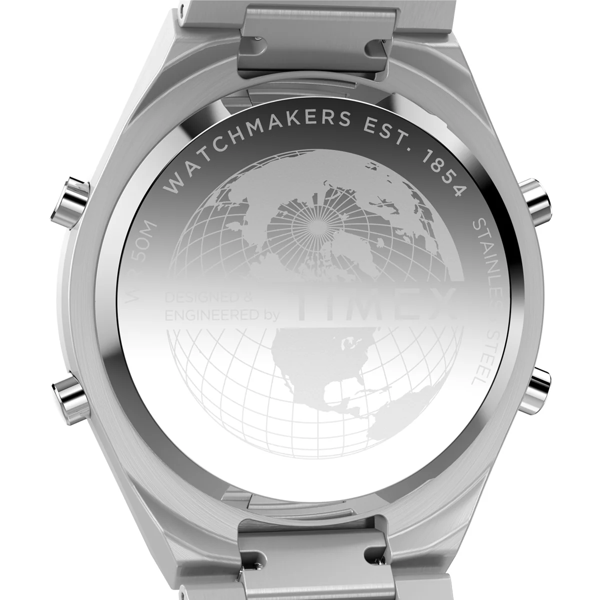 Zegarek na srebrnej bransolecie - Timex Continental - Image 8