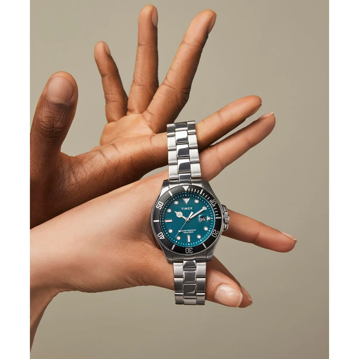 Zegarek na srebrnej bransolecie - Timex Harborside Coast - Image 2