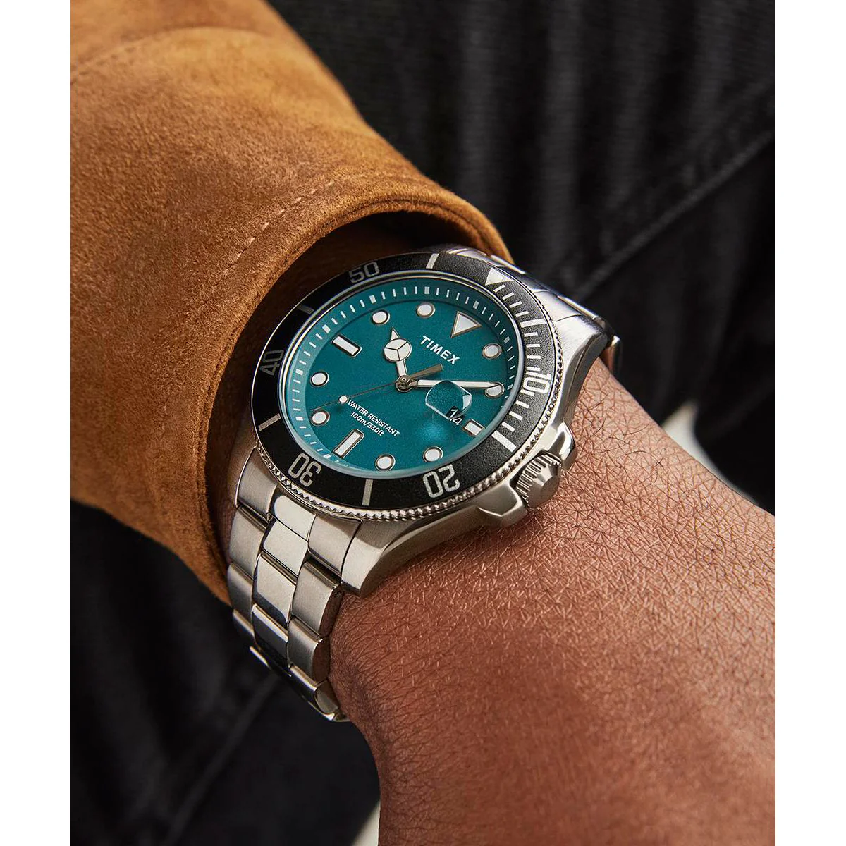 Zegarek na srebrnej bransolecie - Timex Harborside Coast - Image 6