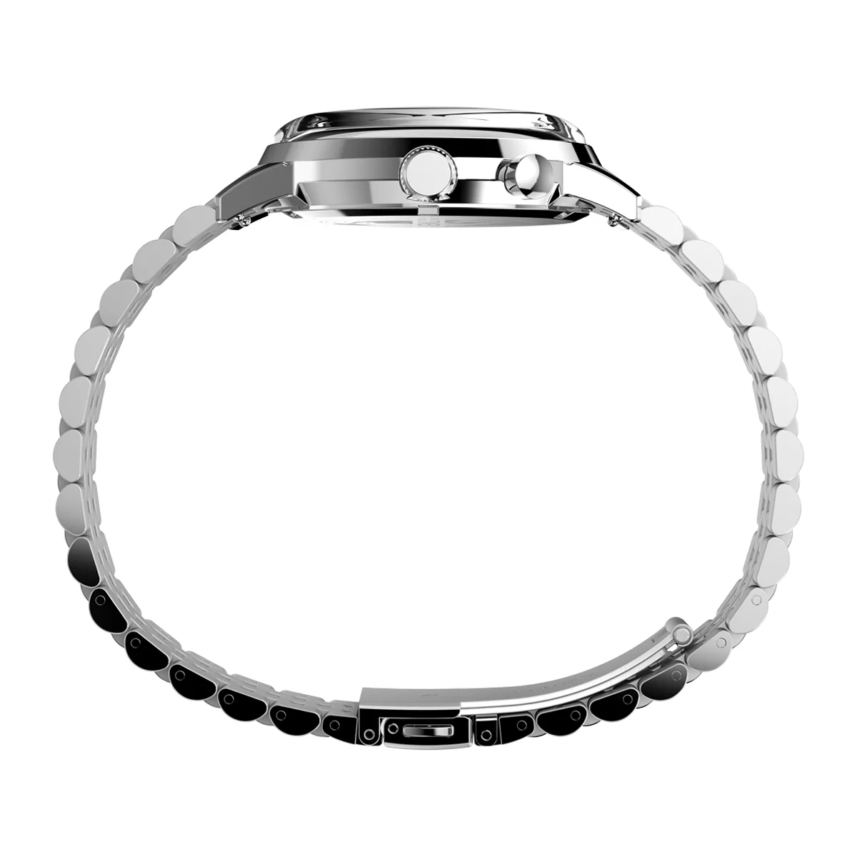 Zegarek na srebrnej bransolecie - Timex Marlin - Image 3