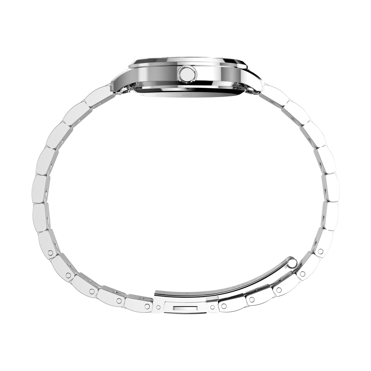 Zegarek na srebrnej bransolecie - Timex Peyton - Image 5