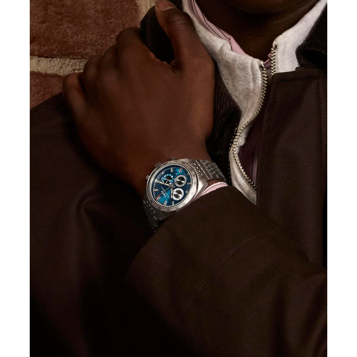 Zegarek na srebrnej bransolecie - Timex Waterbury Traditional - Image 3