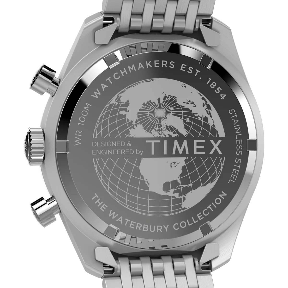 Zegarek na srebrnej bransolecie - Timex Waterbury Traditional - Image 6