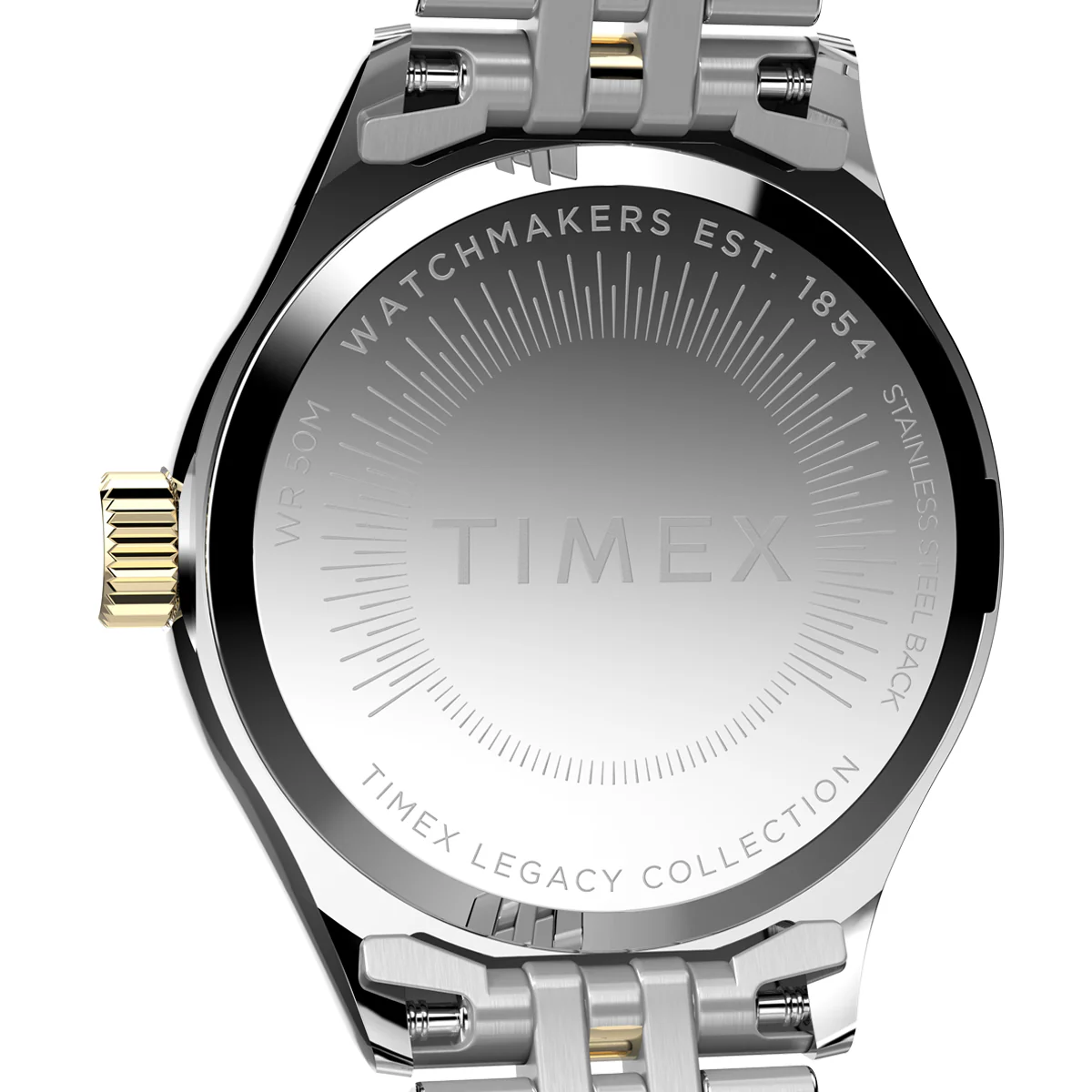 Zegarek na srebrno-złotej bransolecie - Timex Legacy - Image 7